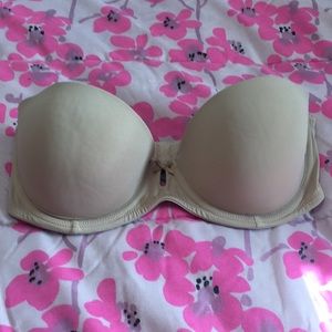 Hardly Worn Aerie Nude Strapless Bra 32D